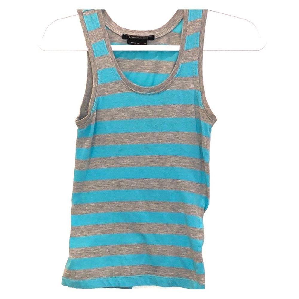 Bcbg striped tank top